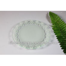 haonai welcomed glass plates products,mirror glass plate